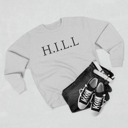 Hill Christian Black Words Crewneck