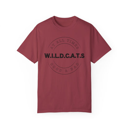 Wildcats Christian Black Letters & Picture