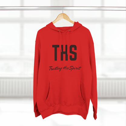 Adult THS Christian  Black Letters Hoodie