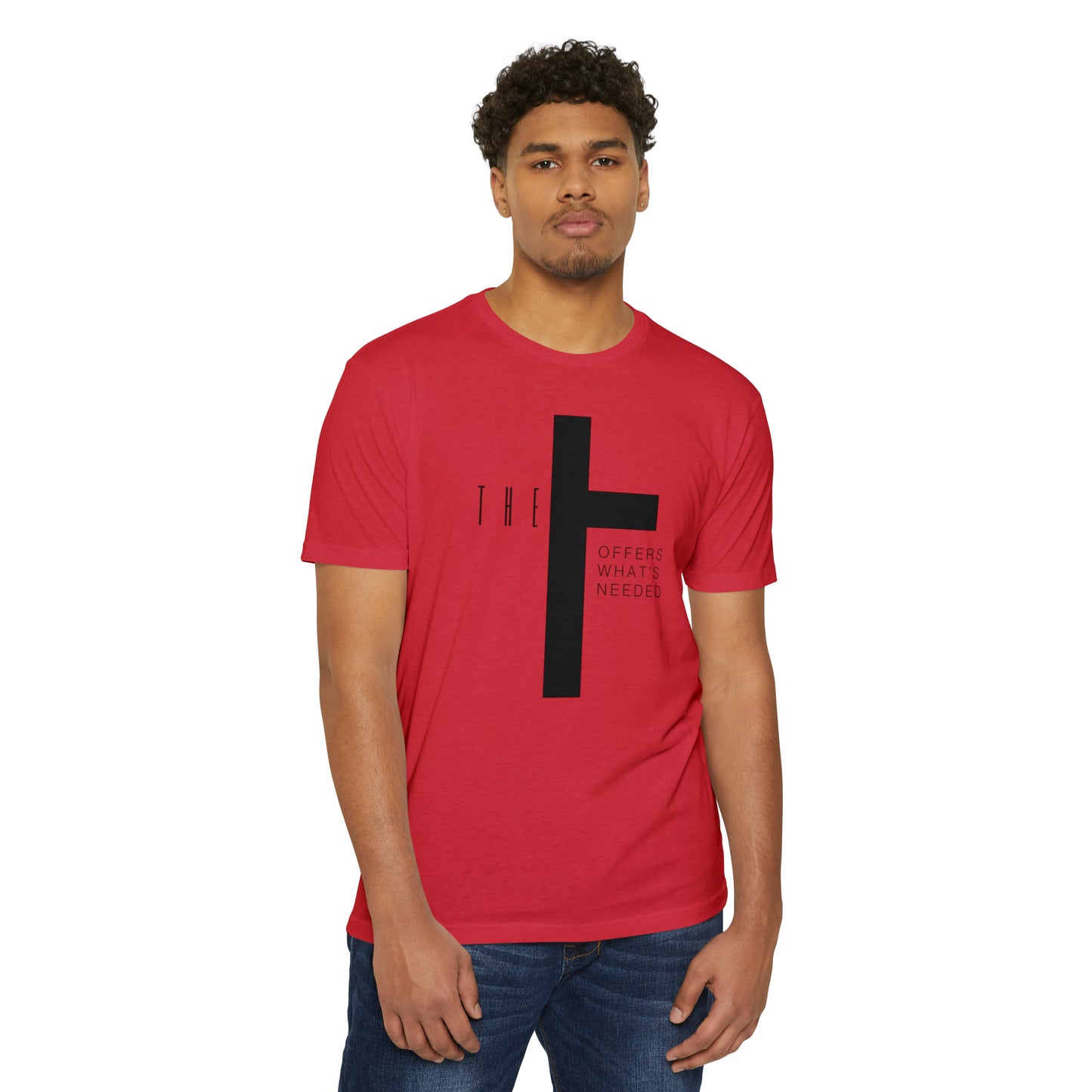 T-Town Black Cross & Letters Blended