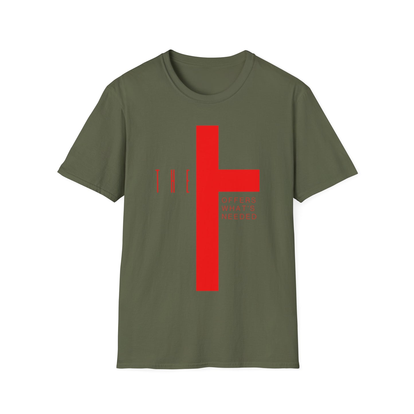 T-Town Red Cross & Letters Blended