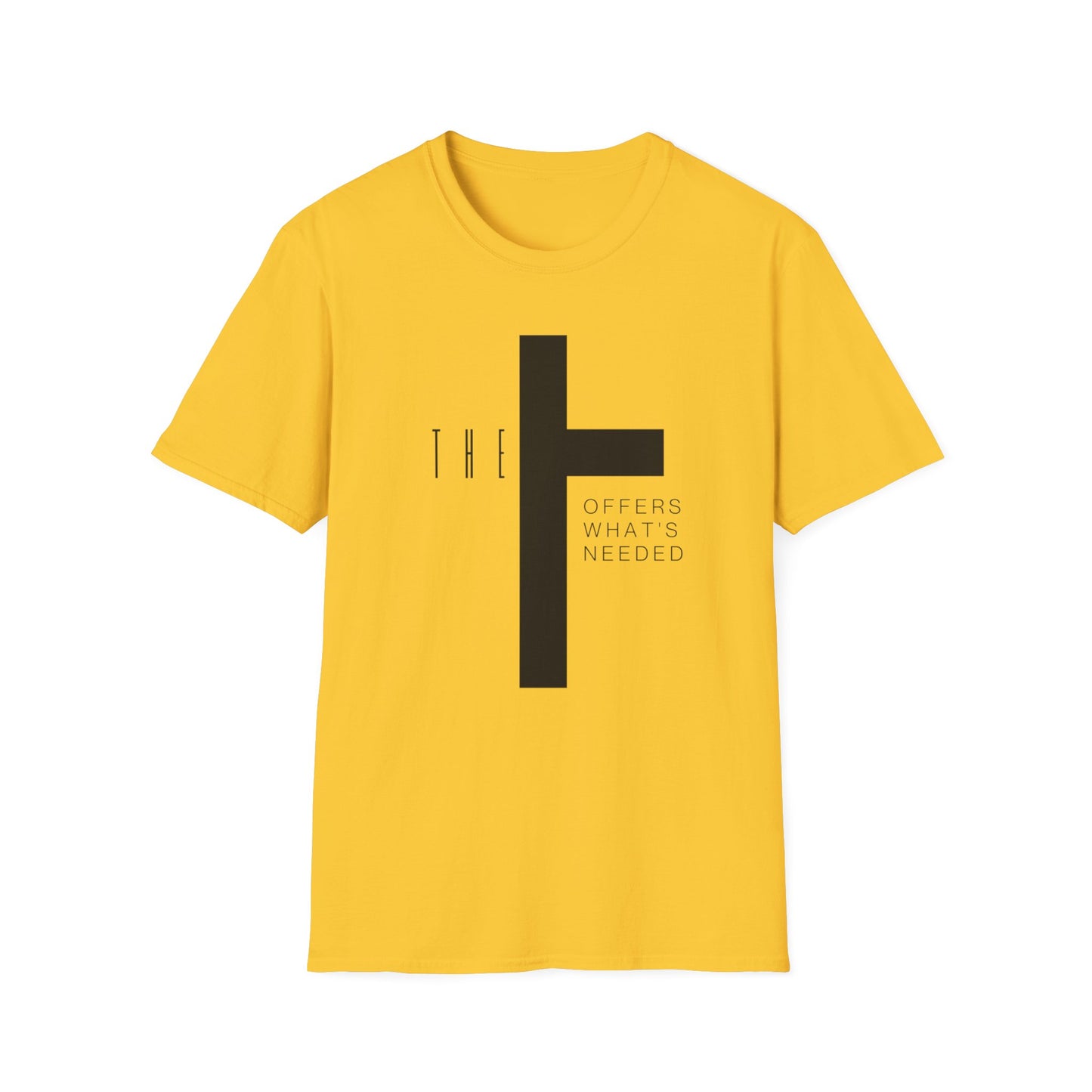 T-Town Black Cross & Letters Blended