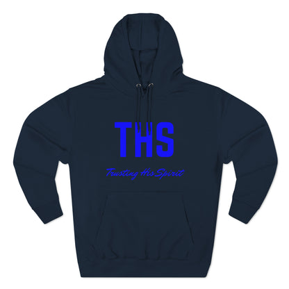 Adult THS Christian Blue Letters Hoodie