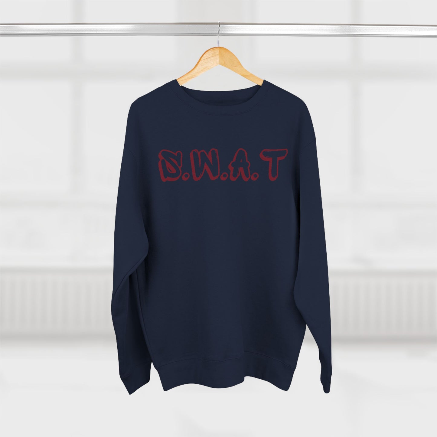 Swat Christian Marron Words Crewneck