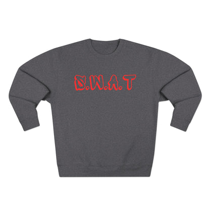 Swat Christian Red Words Crewneck