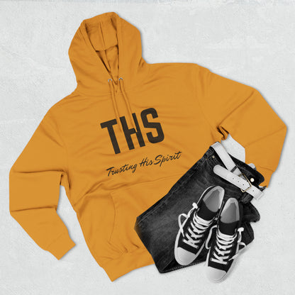 Adult THS Christian  Black Letters Hoodie