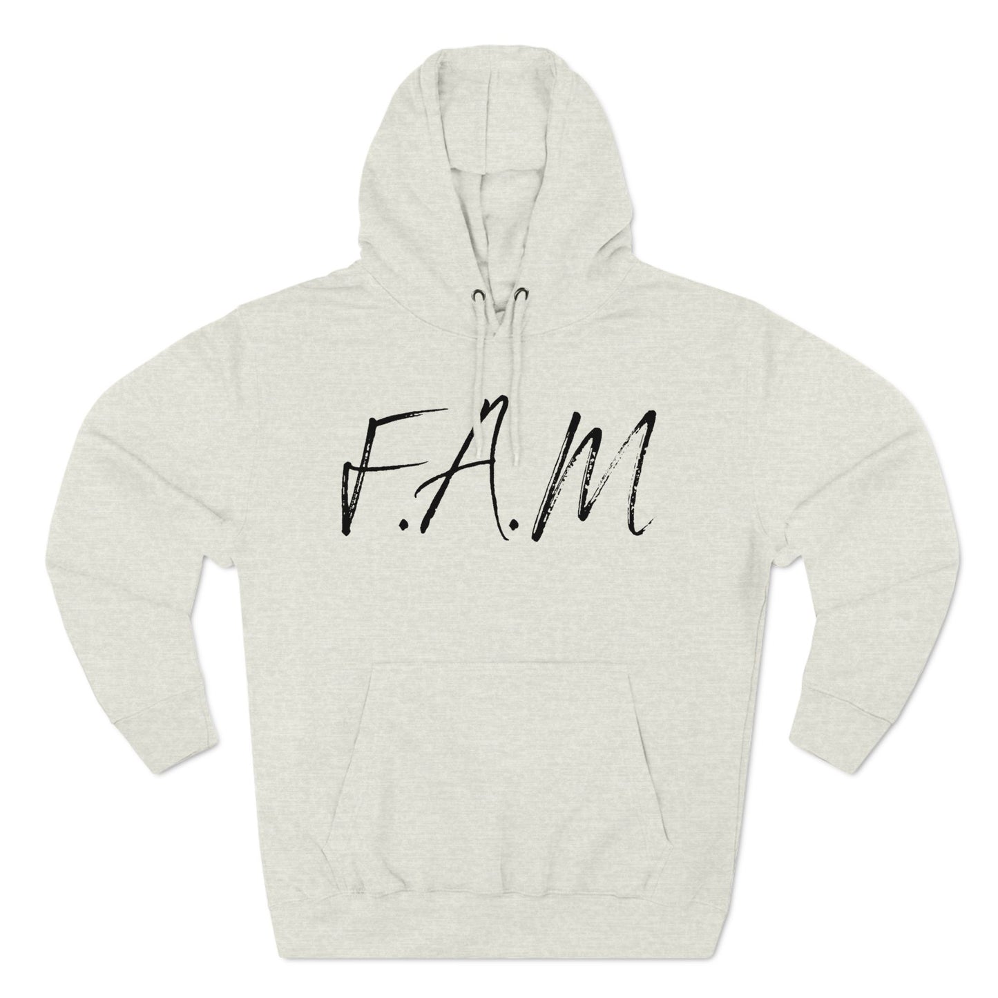 Fam Hoodie Black Words