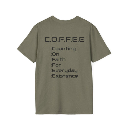 Adult Coffee Christian Black Words Only