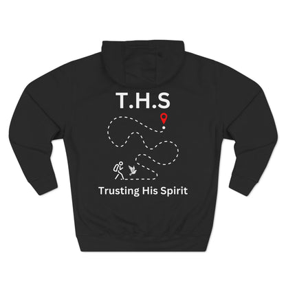 Adult T.H.S Trusting His Spirit Specialty Hoodie White Letters