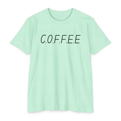 Specialty Adult Coffee Christian Blue Words & Woman Image