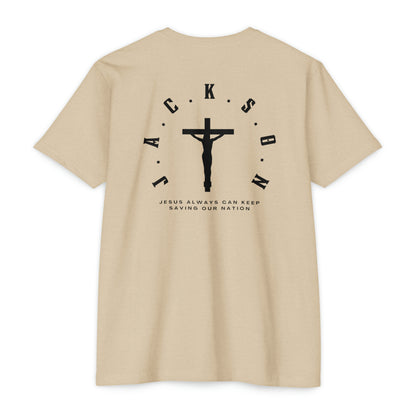 Jackson Black Cross & Letters Blended