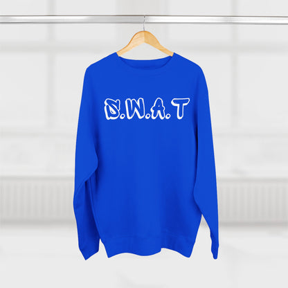 Swat Christian White Words Crewneck