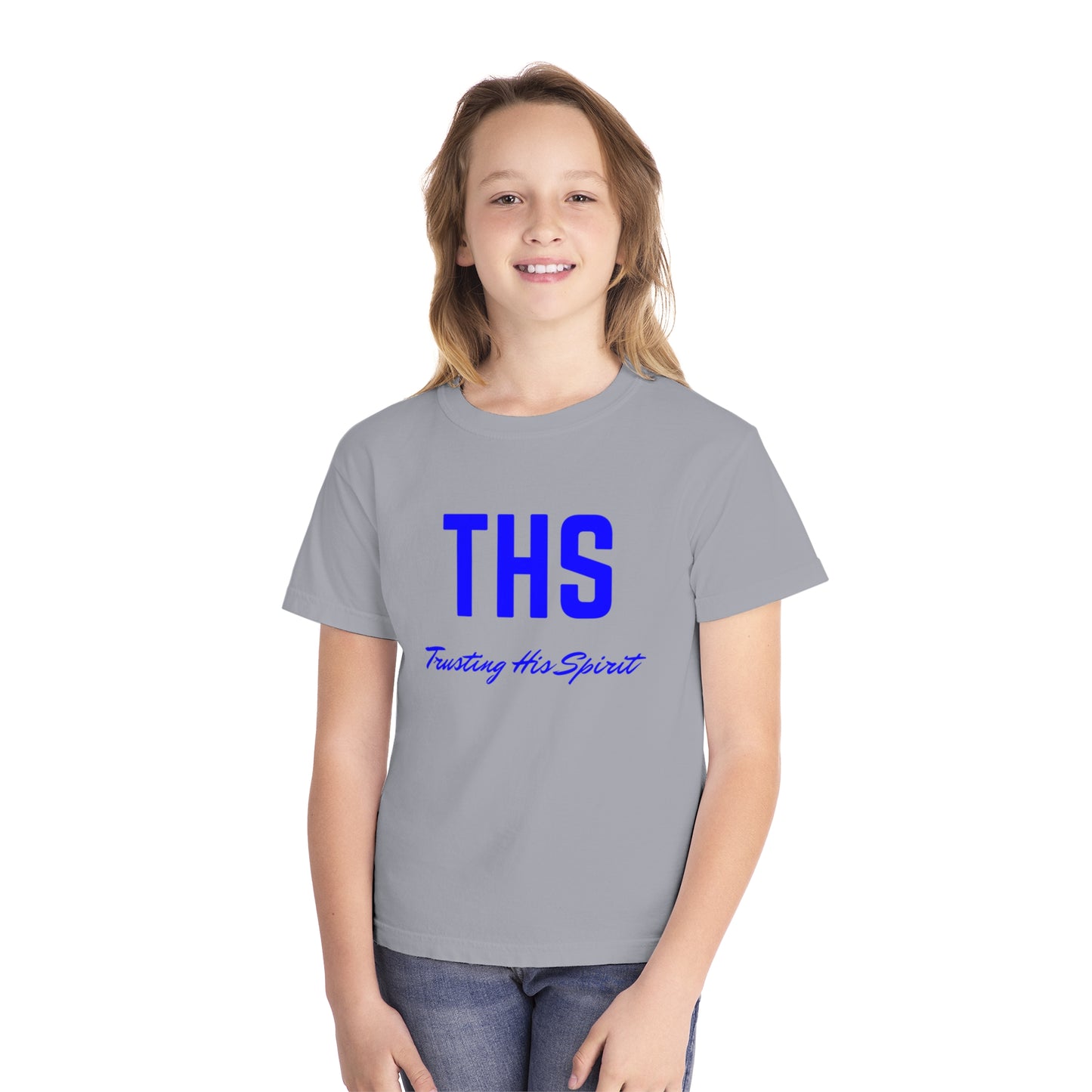 Youth THS Christian Blue Letters