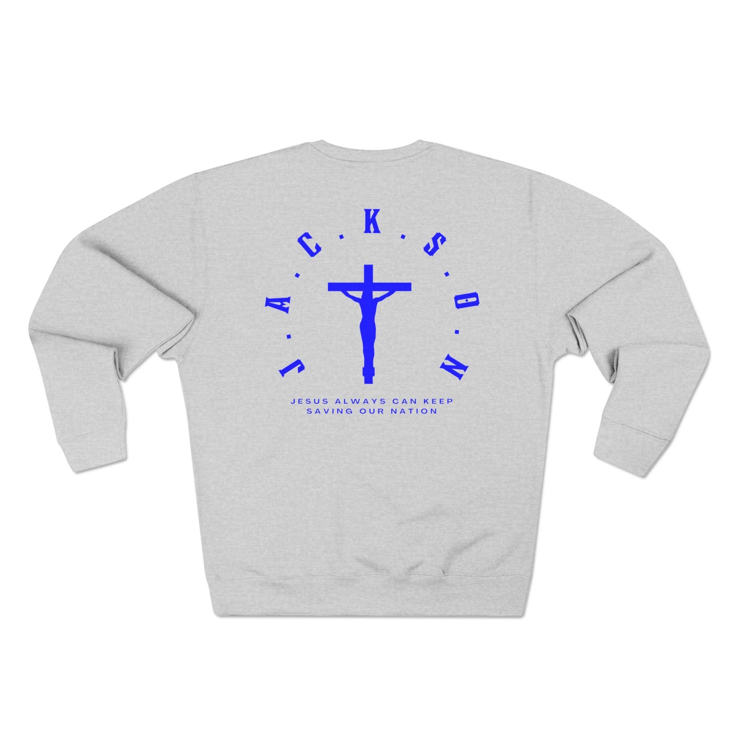 Jackson Blue Cross & Letters Crewneck