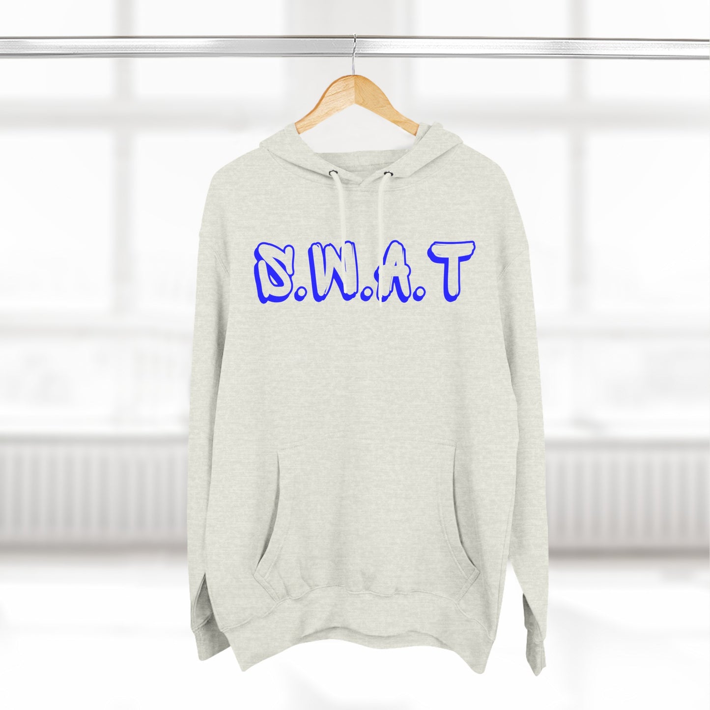 Swat Christian Blue Words Hoodie