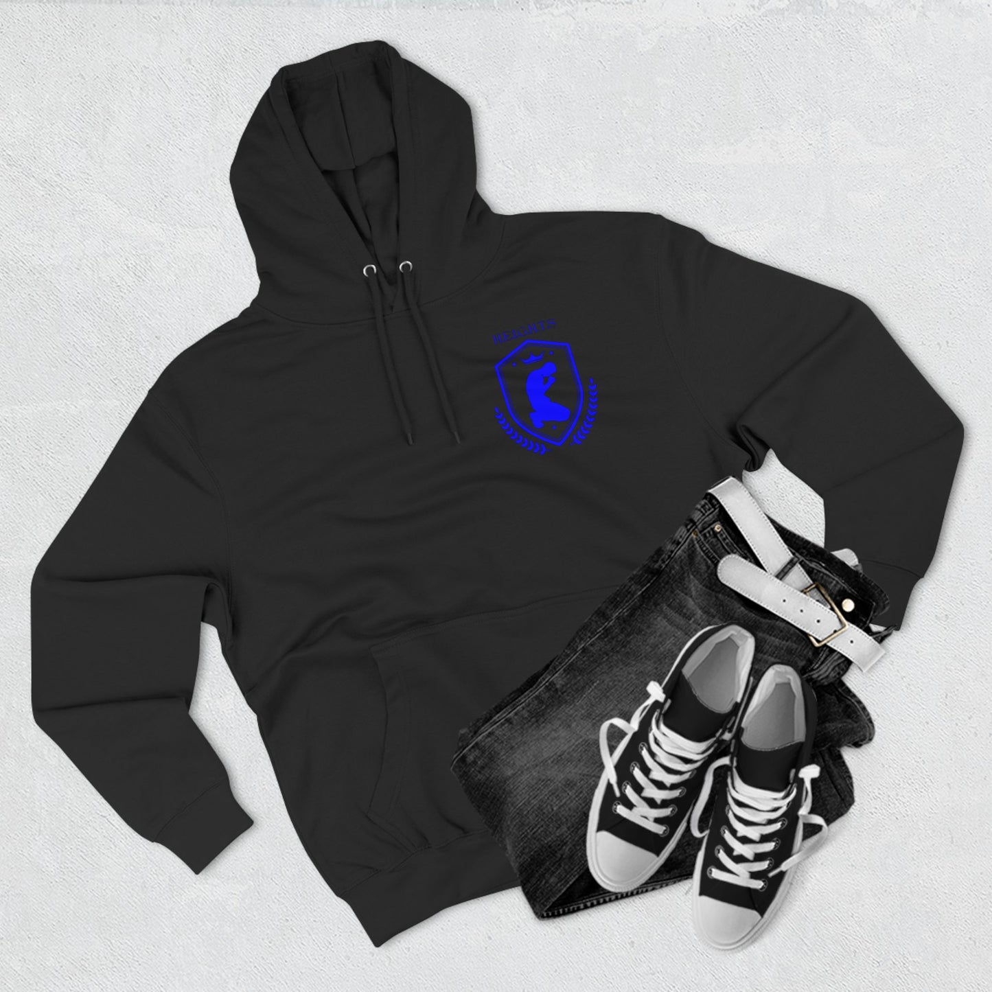 Heights Blue Hoodie