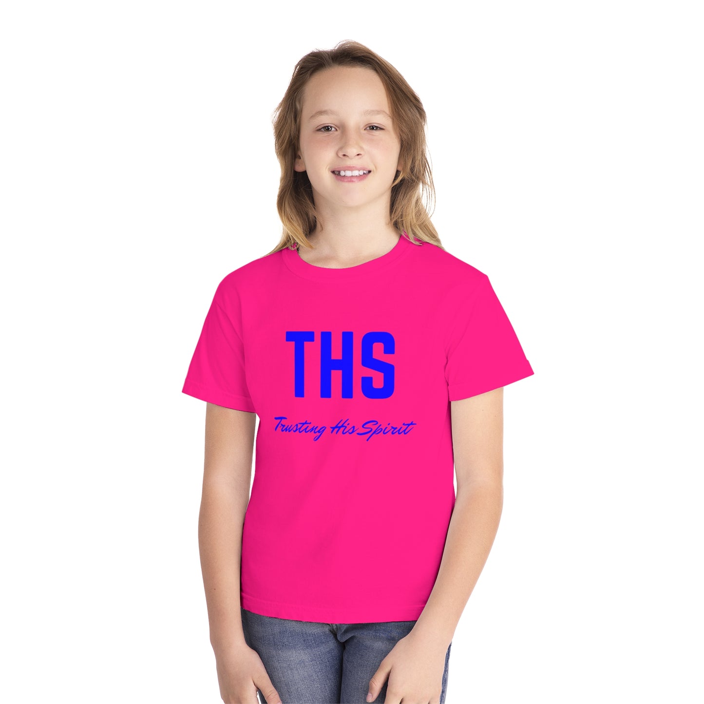 Youth THS Christian Blue Letters