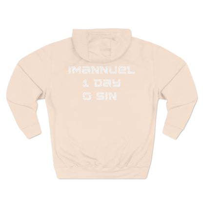 I-10 Christian White Words Hoodie