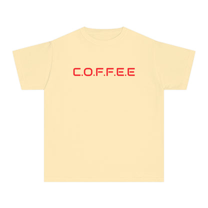 Youth Adult Coffee Christian Red Words Only