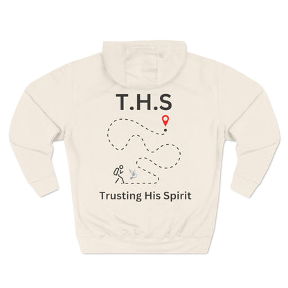 Adult T.H.S Trusting His Spirit Specialty Hoodie Black Letters