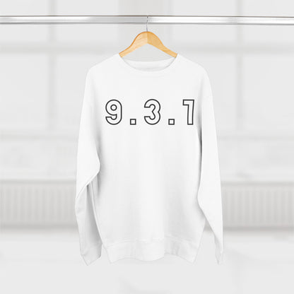 931 Crewneck Black Words