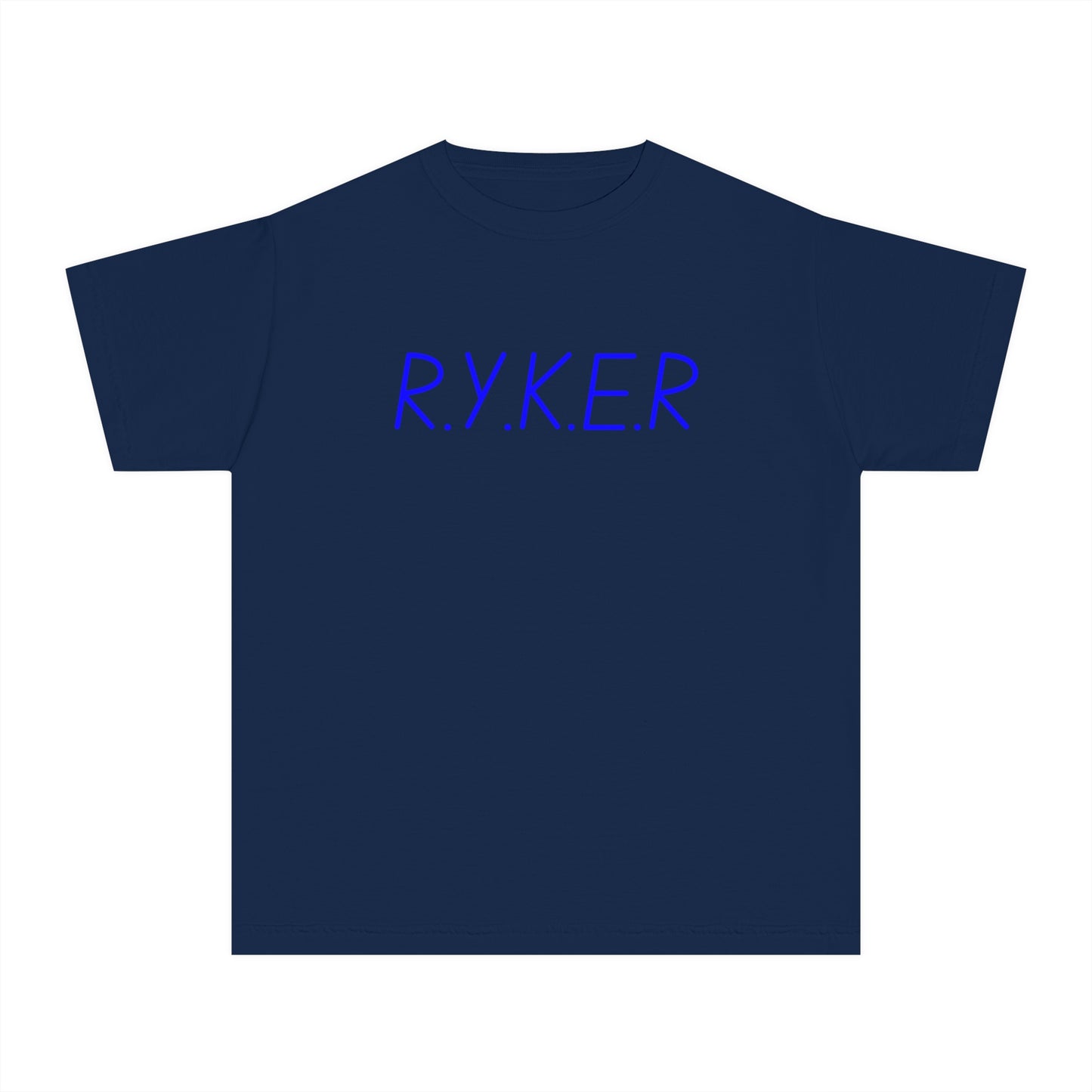 Youth RYKER Christian Blue Letters