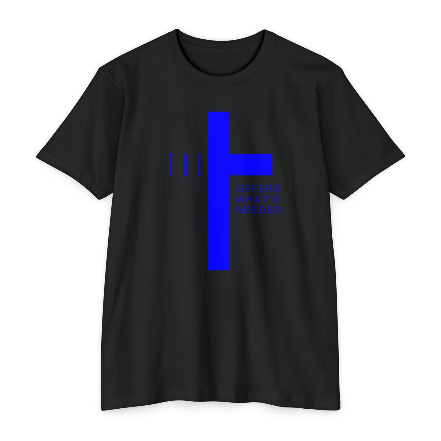 T-Town Blue Cross & Letters Blended