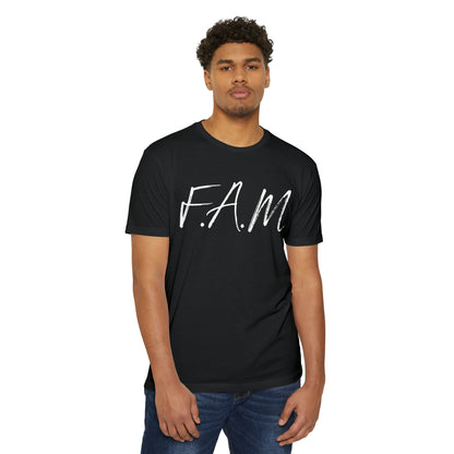 Fam Christian White Letters & Image Blended