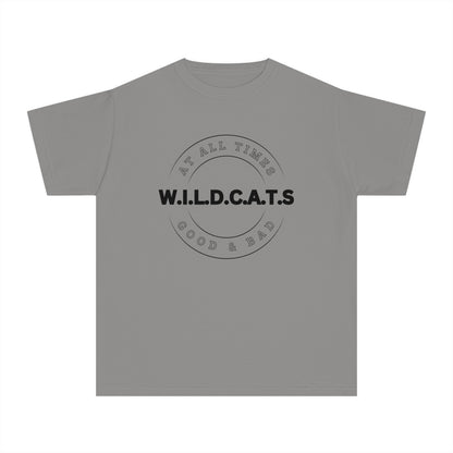 Youth Wildcats Christian Black Letters & Picture