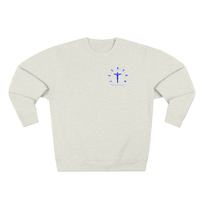 Jackson Blue Cross & Letters Crewneck