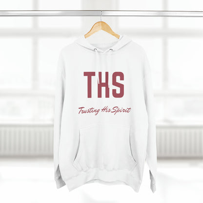 Adult THS Christian Marron Letters Hoodie