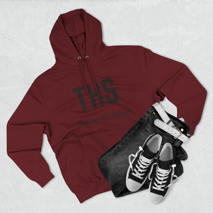 Adult THS Christian  Black Letters Hoodie