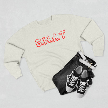 Swat Christian Red Words Crewneck