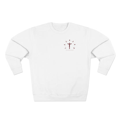 Jackson Marron Cross & Letters Crewneck