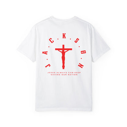 Jackson Believing Christian Red Letters & Cross