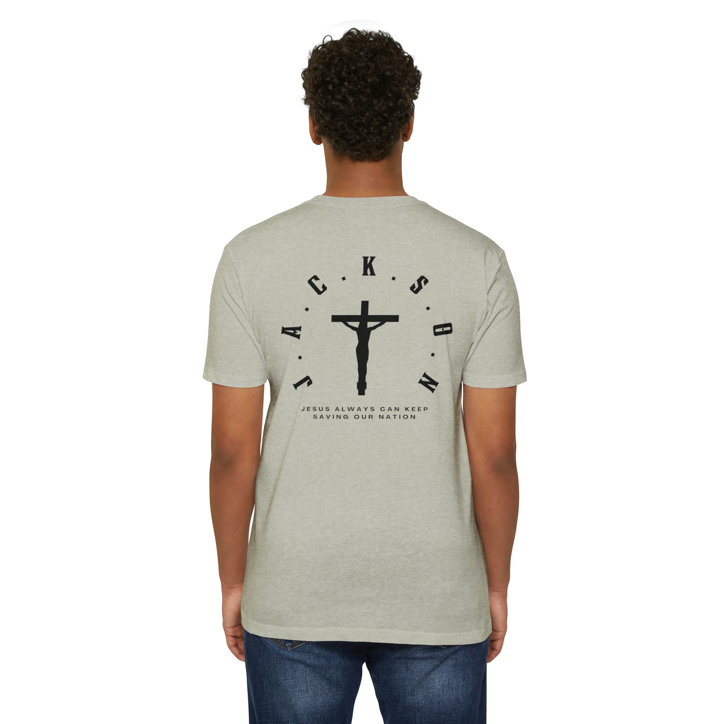 Jackson Black Cross & Letters Blended