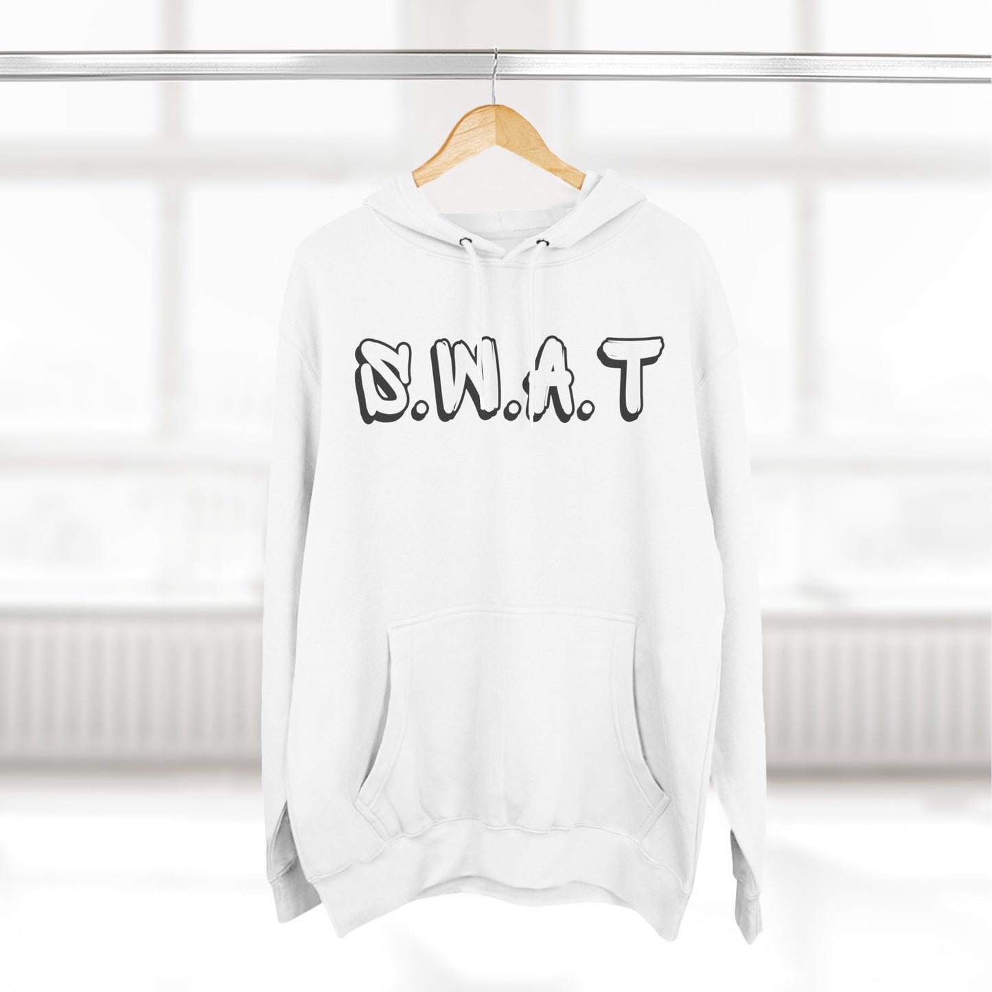 Swat Christian Black Words Hoodie