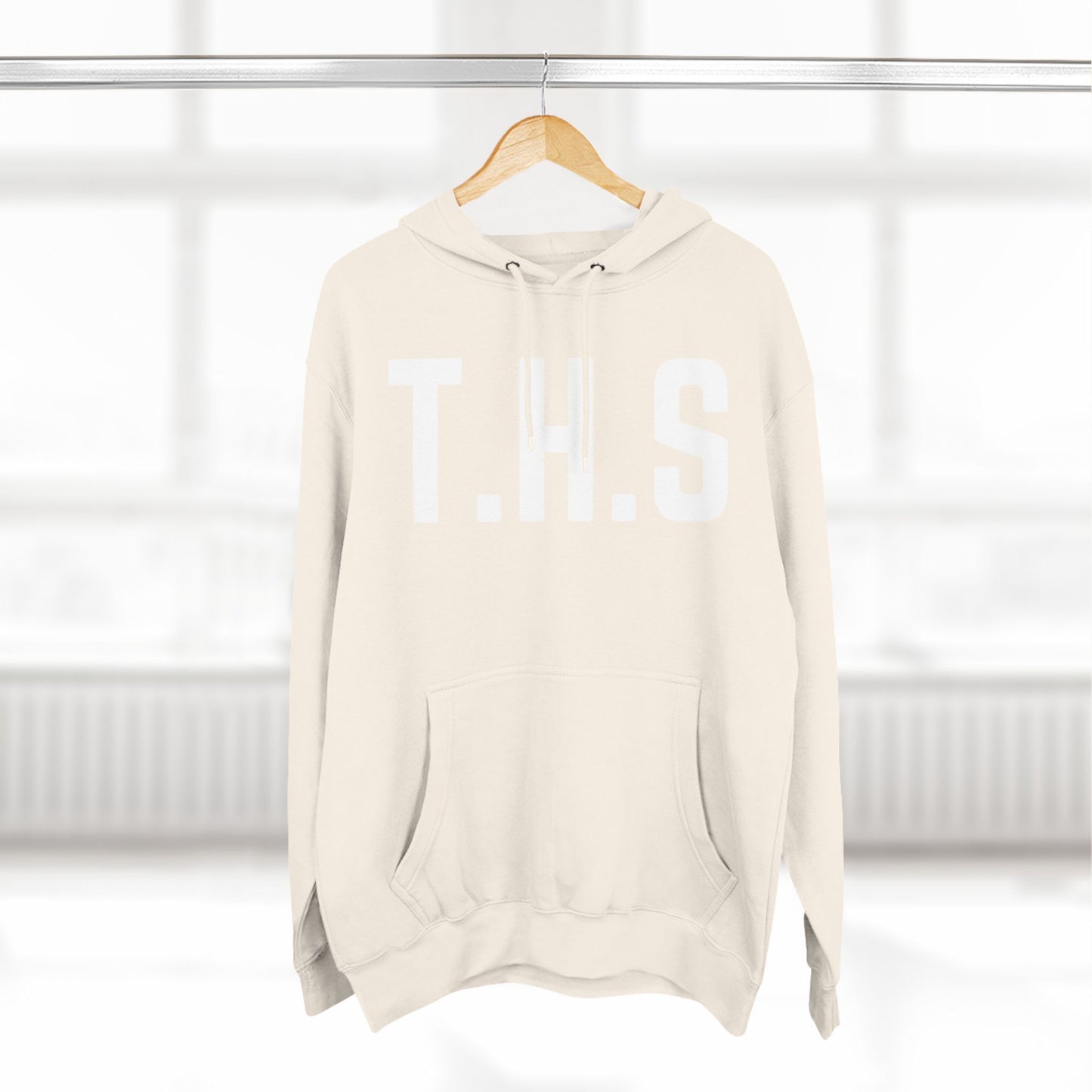 Adult T.H.S Trusting His Spirit Specialty Hoodie White Letters