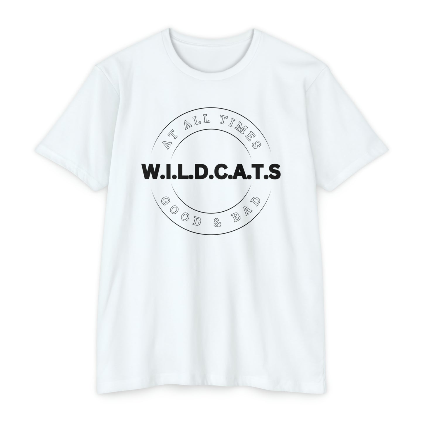 Wildcats Christian Black Letters & Picture