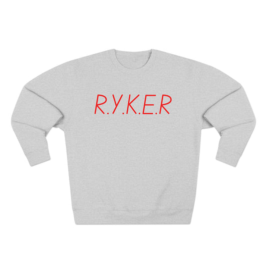 RYKER Christian Red Letters Crewneck