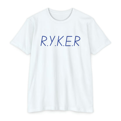 RYKER Christian Blue Letters Blended