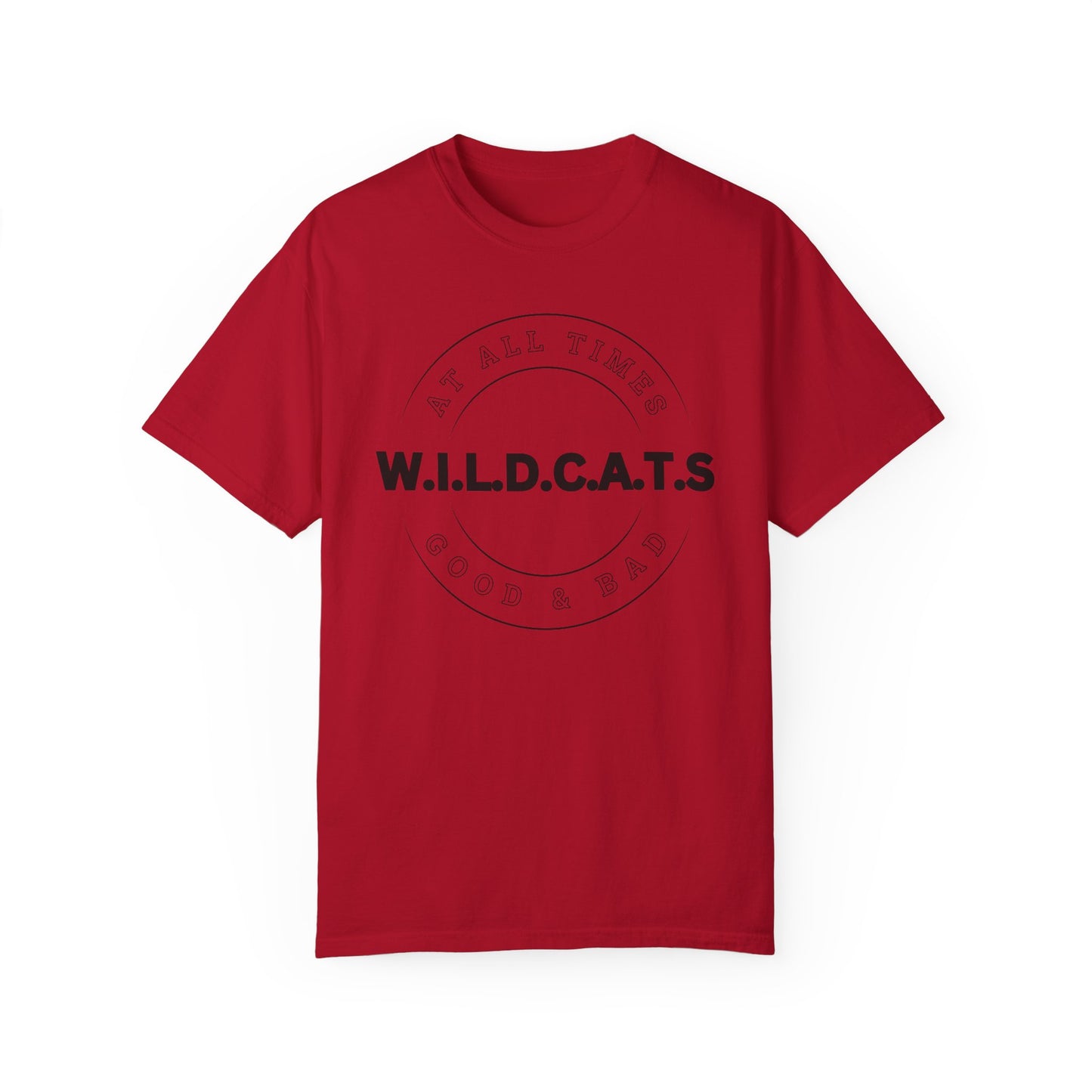 Wildcats Christian Black Letters & Picture