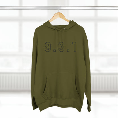 931 Black Hoodie