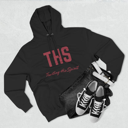 Adult THS Christian Marron Letters Hoodie