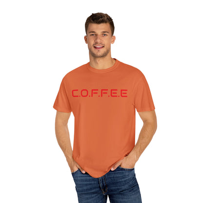 Adult Coffee Christian Red Words Only