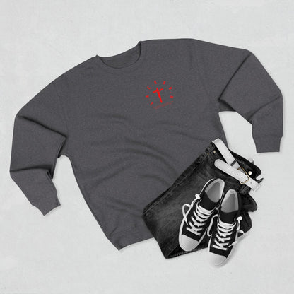 Jackson Red Cross & Letters Crewneck