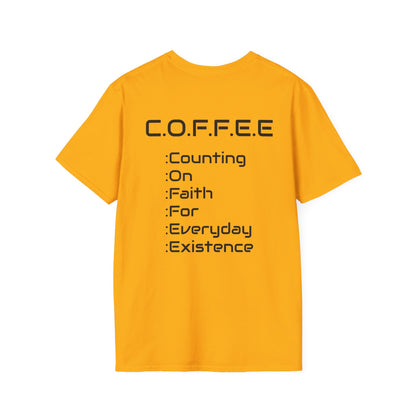 Adult Coffee Christian Black Words Only