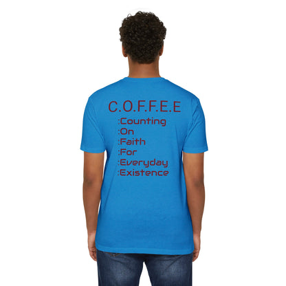 Adult Coffee Christian Marron Words Only Blended