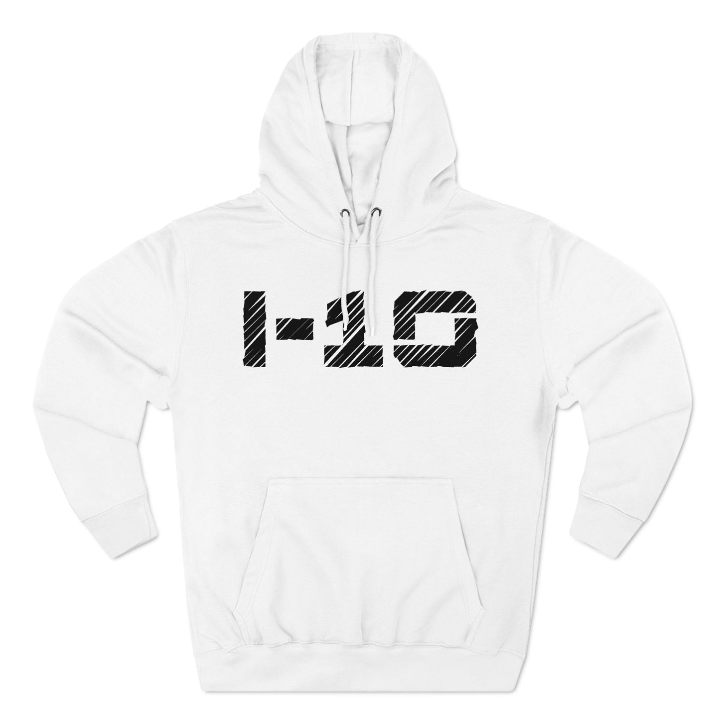 I-10 Christian Black Words Hoodie