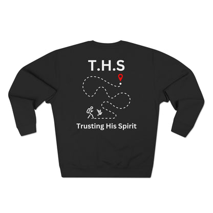 Adult T.H.S Trusting His Spirit Specialty Hoodie White Letters